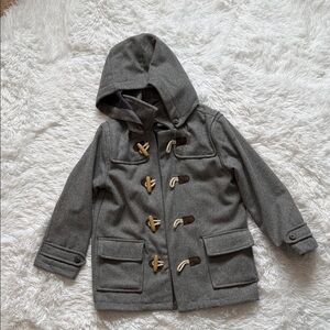 Janie and Jack Charcoal Toggle Pea Coat